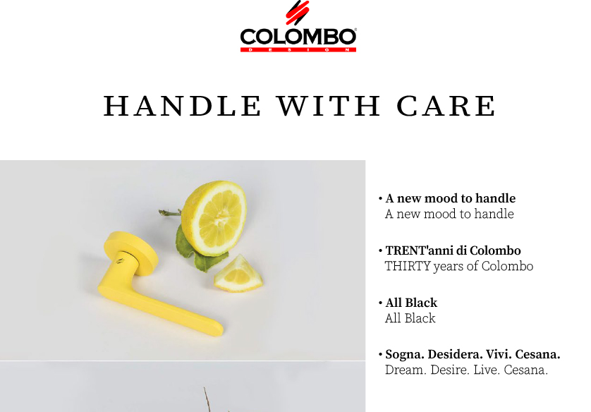 Colombo Design - Mood Colletion - Magazine Handle with care